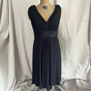 NW(O)T Jones New York Side-Zip Sleeveless Midi Dress